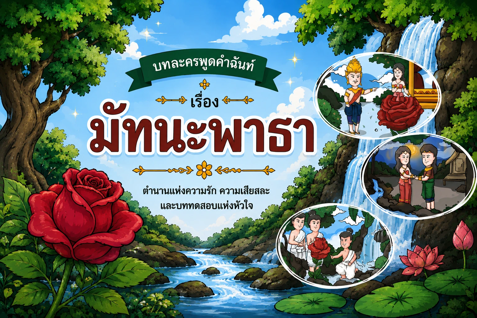 บทละครพูดคำฉันท์ เรื่อง มัทนะพาธา